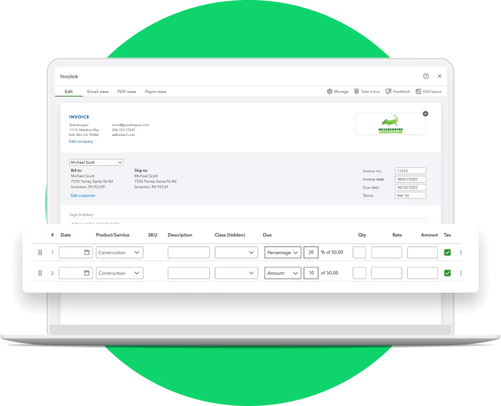 Quickbooks Invoicing